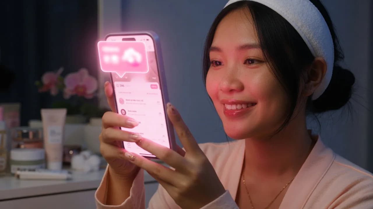 Nhắc lịch hẹn spa trên điện thoại Zalo