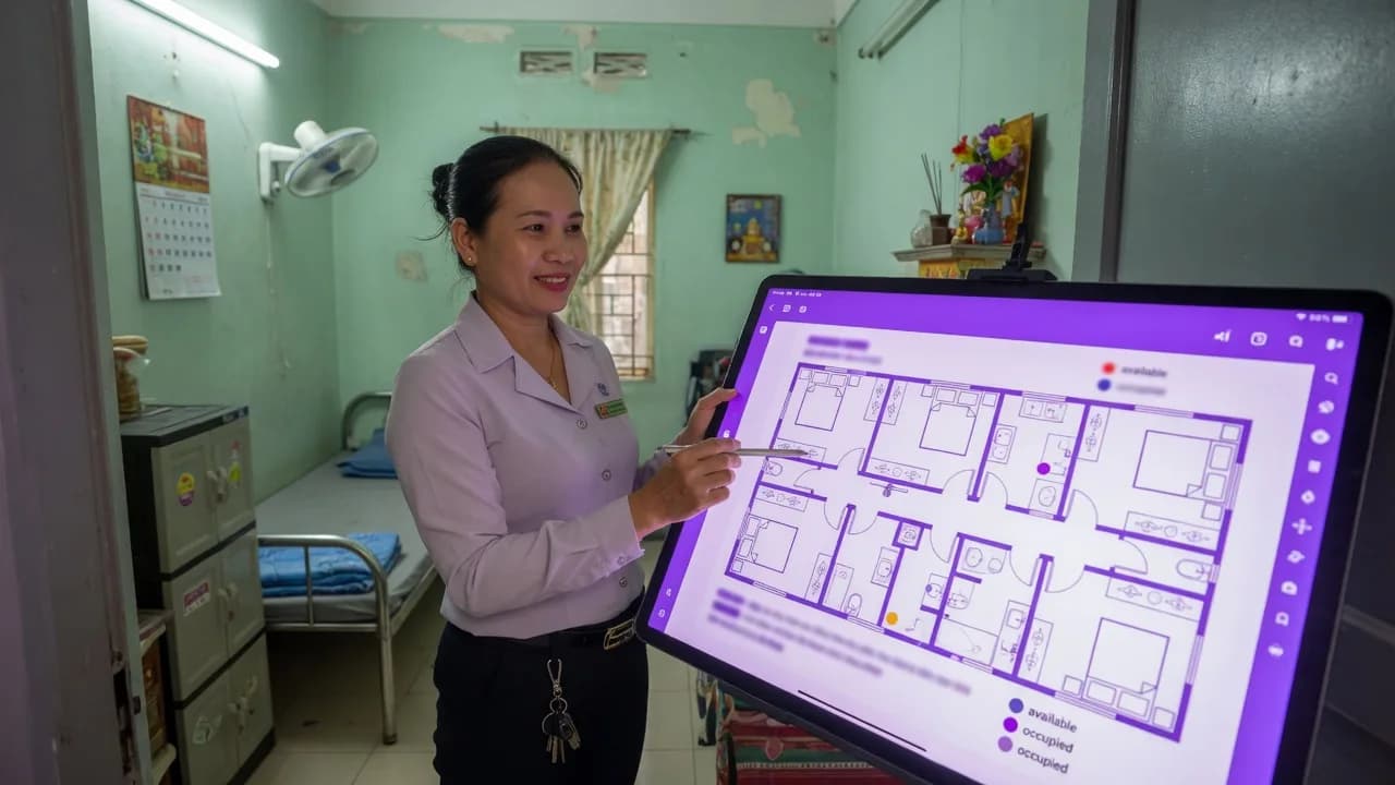 Khai báo sơ đồ phòng trọ