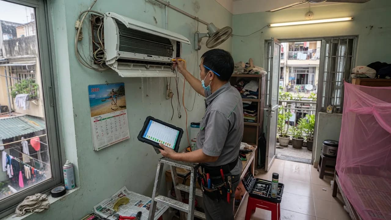 Bảo trì và vận hành dãy trọ