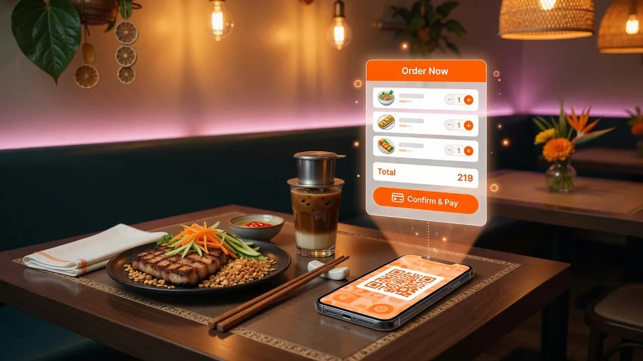 Corder — QR order, mini app order và Zalo app nhà hàng CDUDU