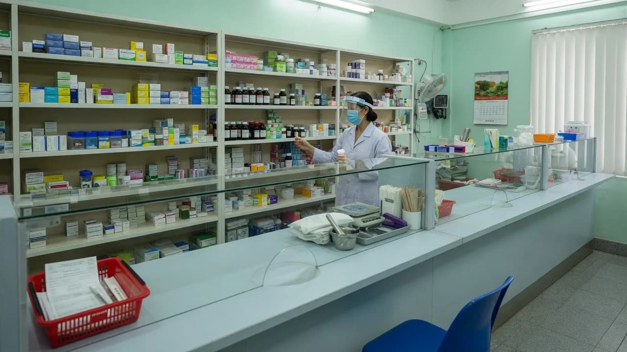 Quầy thuốc vận hành kiểm soát