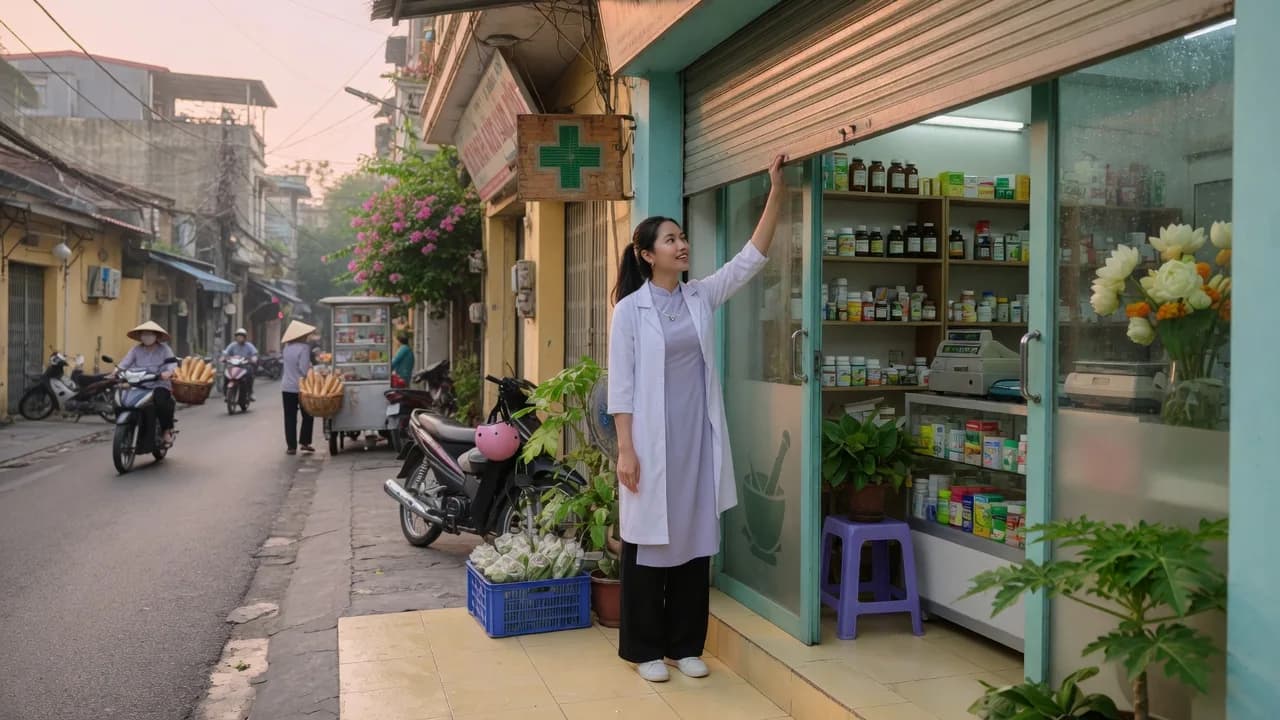 Chủ nhà thuốc vận hành chuyên nghiệp