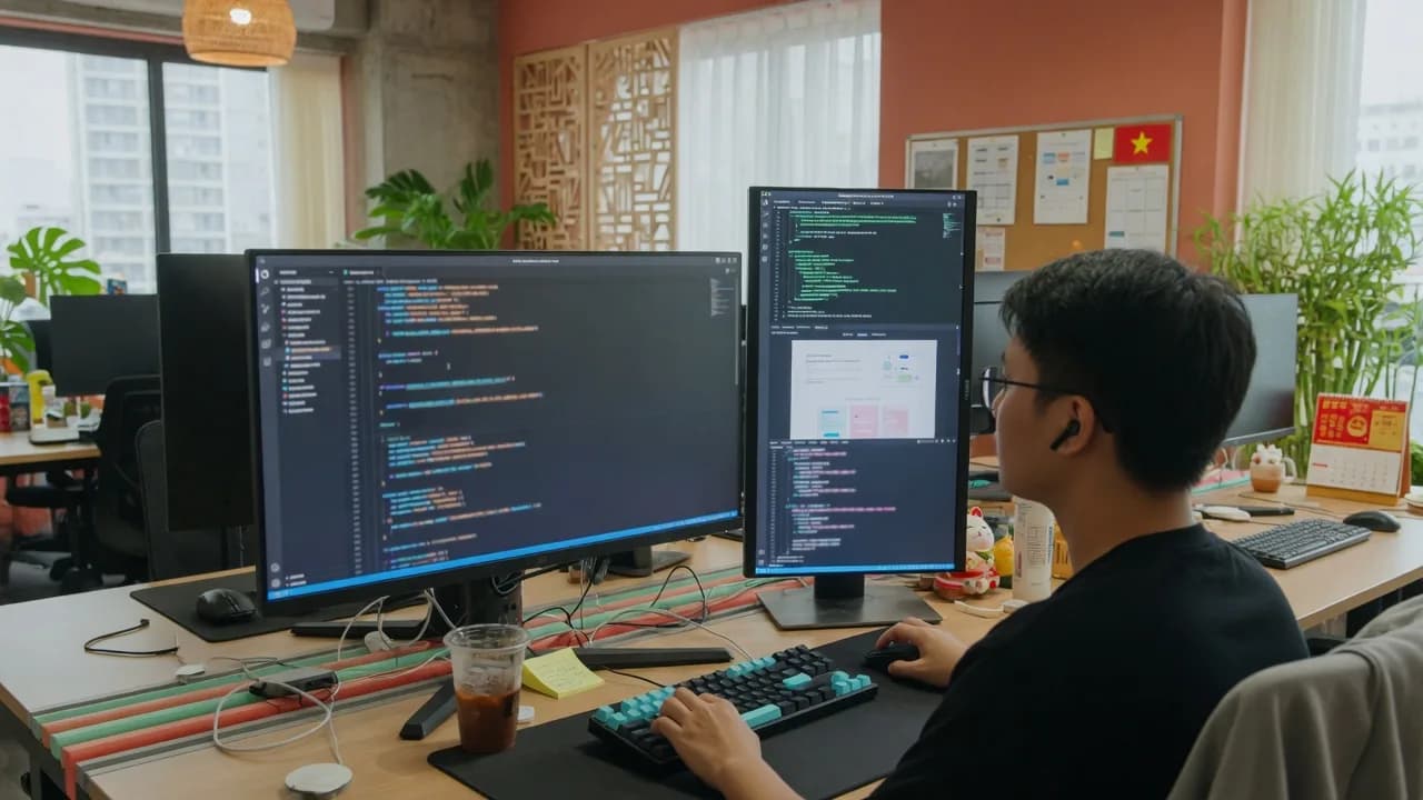 Đội ngũ lập trình phần mềm tùy chỉnh