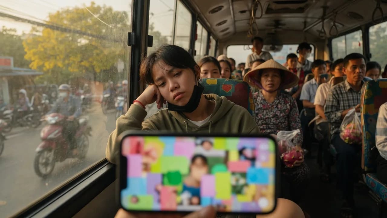 Khách lướt bỏ qua quảng cáo