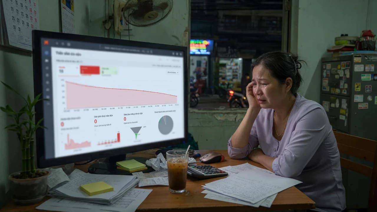 Website chuyển đổi thấp
