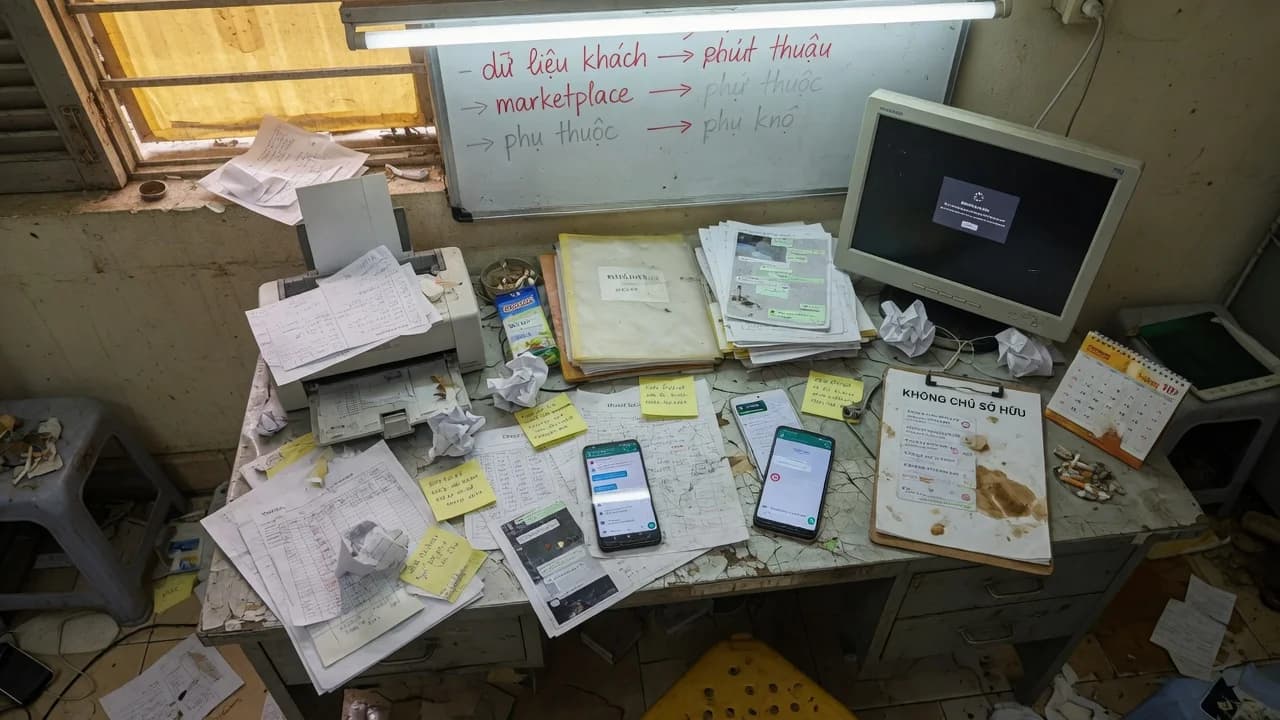 Mất data khách khi phụ thuộc sàn
