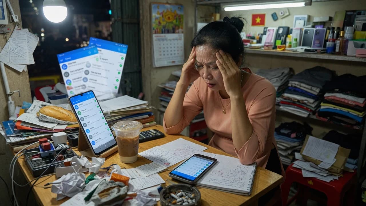 Inbox Zalo cá nhân loạn tin nhắn