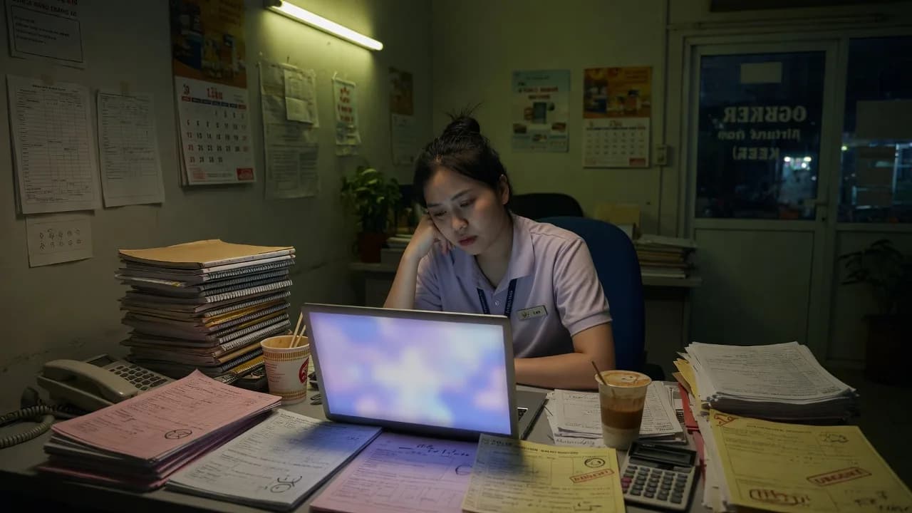 Team vận hành thiếu báo cáo tin nhắn