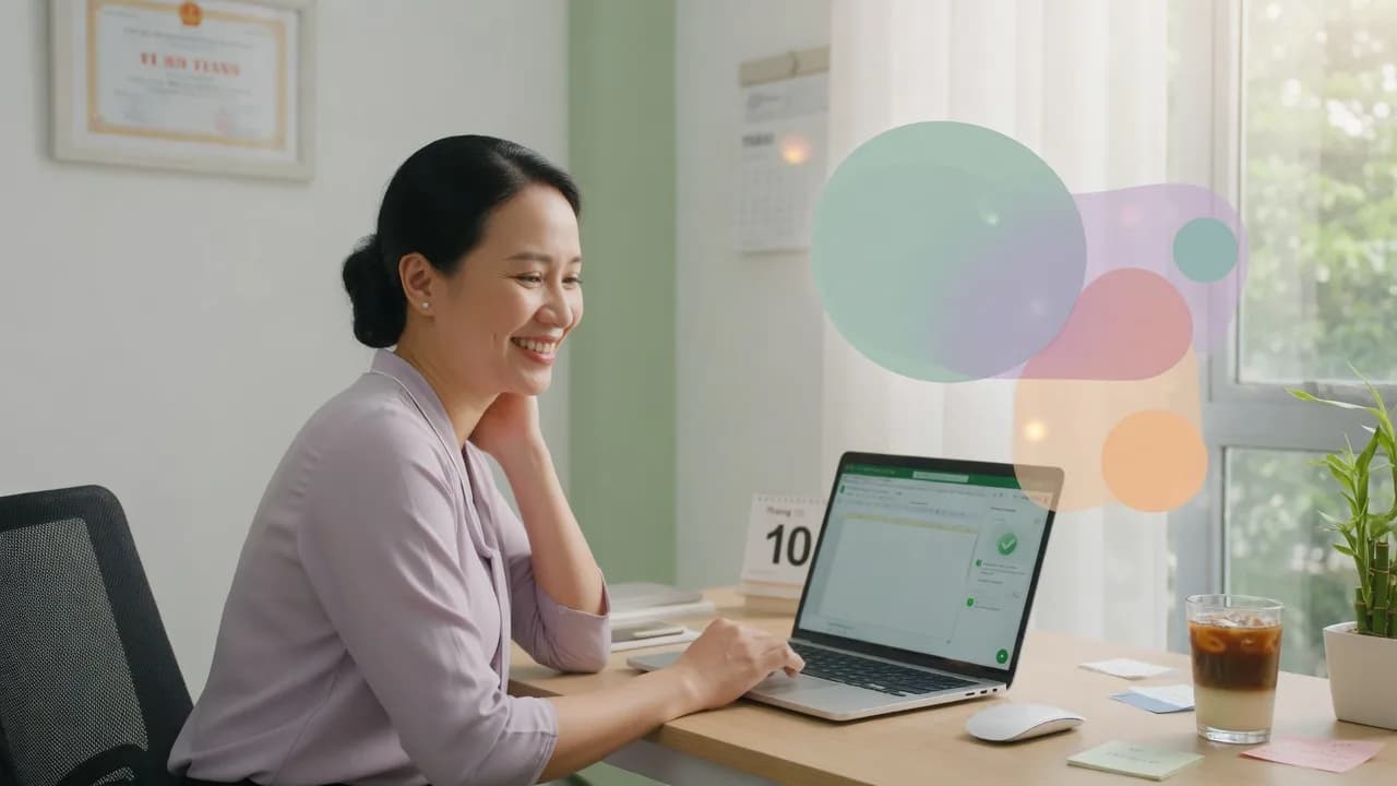 Nhân viên nhận câu trả lời nhanh từ chatbot nội bộ