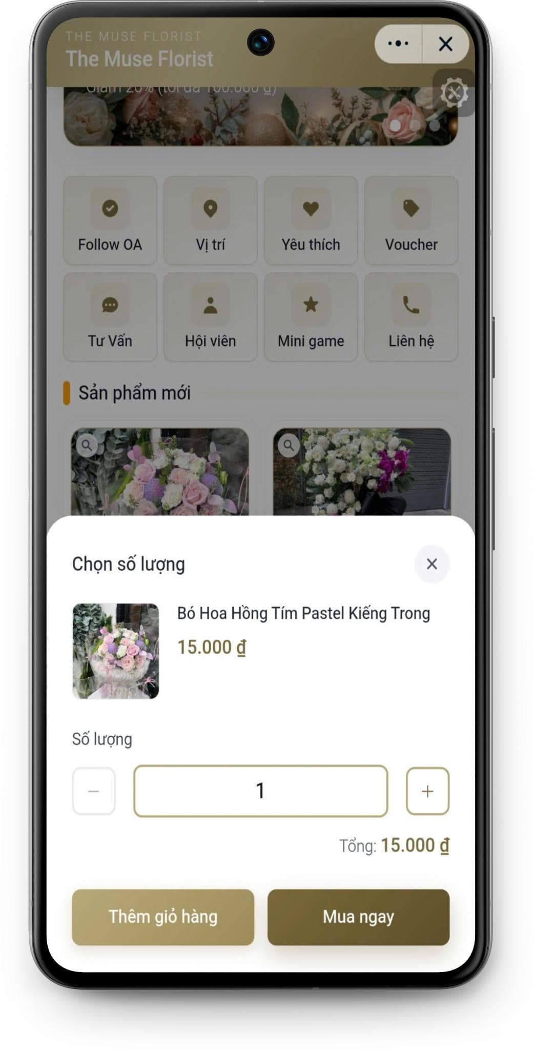 Màn Hình Thêm Sản Phẩm