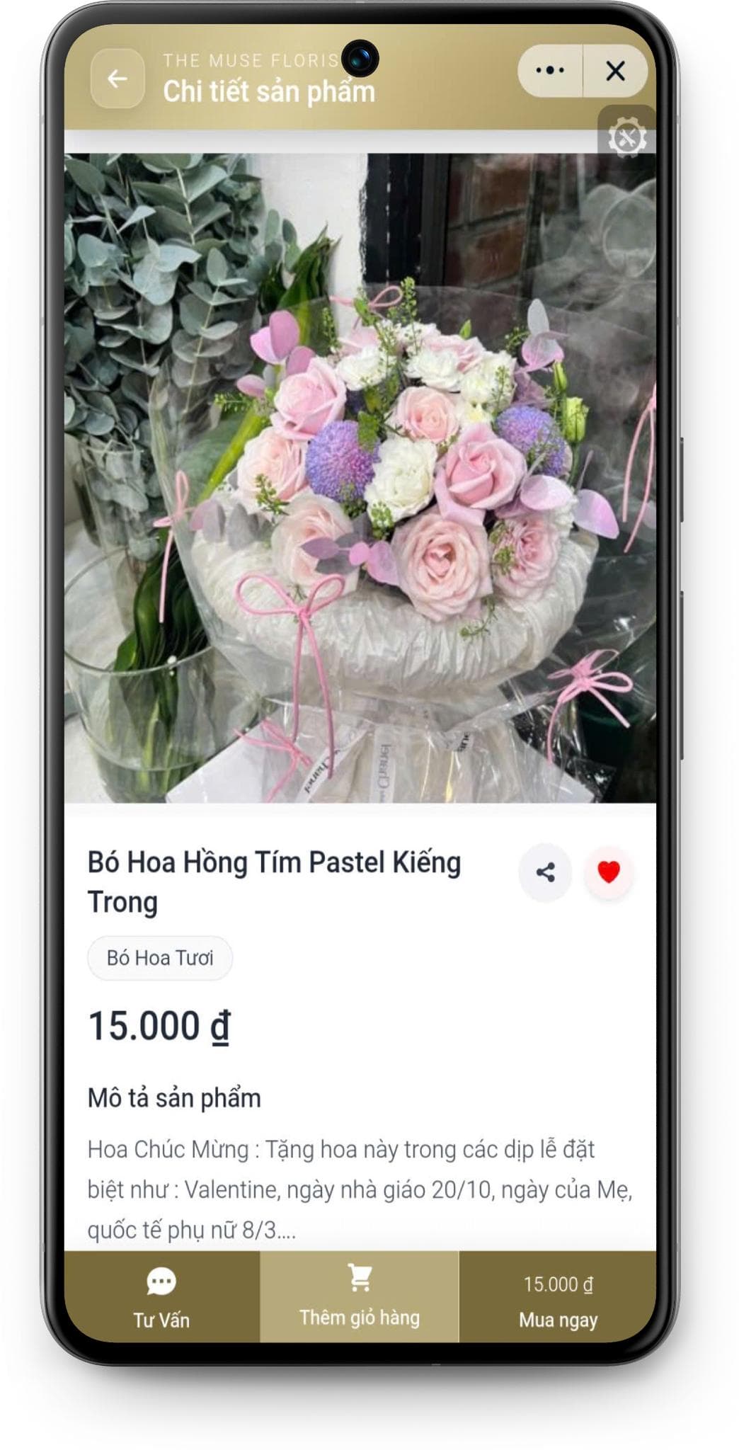 Màn Hình Chi Tiết Sản Phẩm