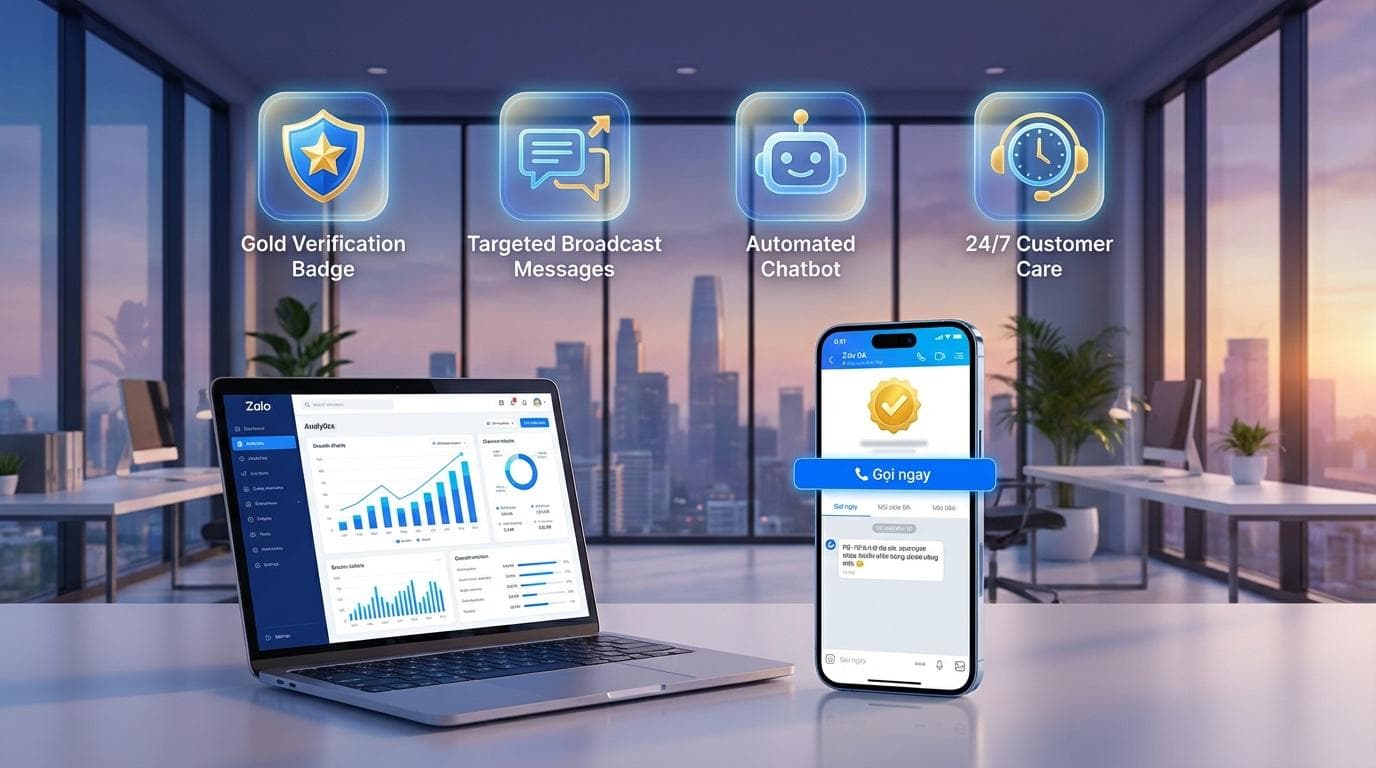 Zalo OA-Active: Phủ Sóng & Chăm Sóc Khách Hàng Toàn Diện
